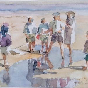 Akki Buschmann Kinder am Strand